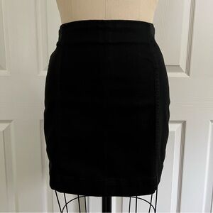 Wild Fable | Black Mini Pencil Skirt | 0